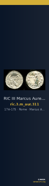 RIC III Marcus Aurelius 311 — CANOA