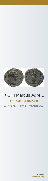 RIC III Marcus Aurelius 320 — CANOA