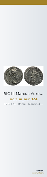 RIC III Marcus Aurelius 324 — CANOA