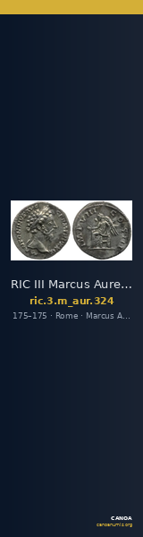 RIC III Marcus Aurelius 324 — CANOA