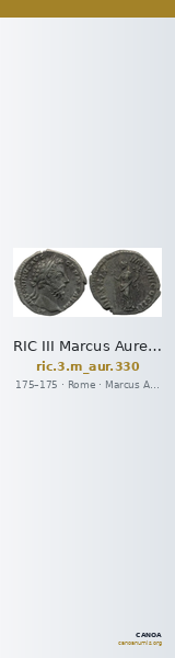 RIC III Marcus Aurelius 330 — CANOA