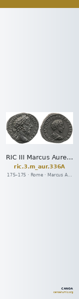 RIC III Marcus Aurelius 336A — CANOA