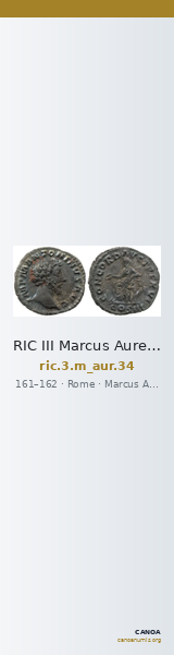 RIC III Marcus Aurelius 34 — CANOA