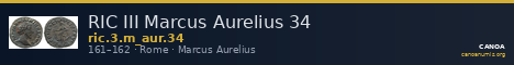 RIC III Marcus Aurelius 34 — CANOA