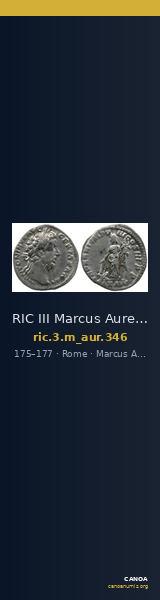 RIC III Marcus Aurelius 346 — CANOA