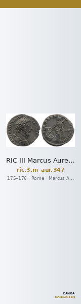 RIC III Marcus Aurelius 347 — CANOA