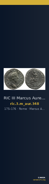 RIC III Marcus Aurelius 348 — CANOA