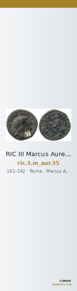RIC III Marcus Aurelius 35 — CANOA