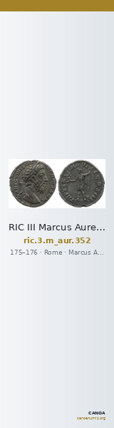 RIC III Marcus Aurelius 352 — CANOA
