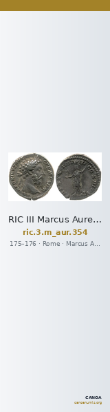RIC III Marcus Aurelius 354 — CANOA
