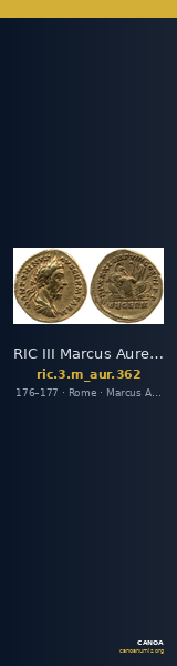 RIC III Marcus Aurelius 362 — CANOA