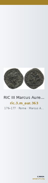 RIC III Marcus Aurelius 363 — CANOA