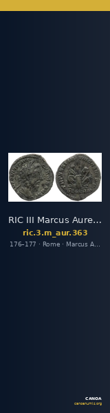 RIC III Marcus Aurelius 363 — CANOA