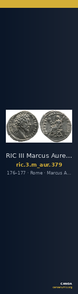 RIC III Marcus Aurelius 379 — CANOA