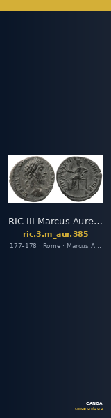 RIC III Marcus Aurelius 385 — CANOA