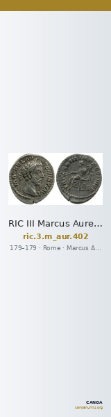 RIC III Marcus Aurelius 402 — CANOA