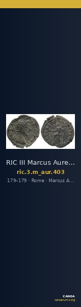 RIC III Marcus Aurelius 403 — CANOA