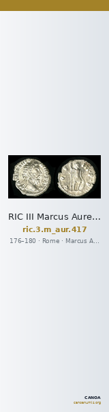 RIC III Marcus Aurelius 417 — CANOA