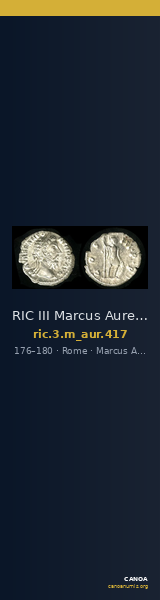 RIC III Marcus Aurelius 417 — CANOA