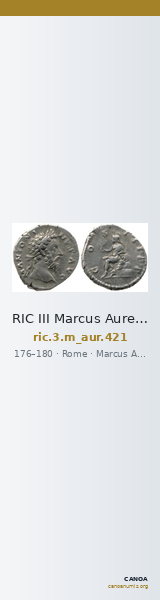 RIC III Marcus Aurelius 421 — CANOA