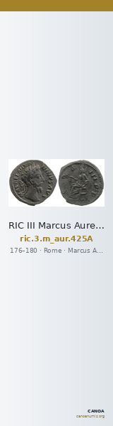RIC III Marcus Aurelius 425A — CANOA