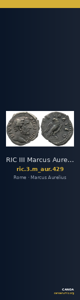 RIC III Marcus Aurelius 429 — CANOA