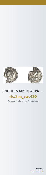 RIC III Marcus Aurelius 430 — CANOA