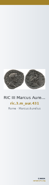 RIC III Marcus Aurelius 431 — CANOA