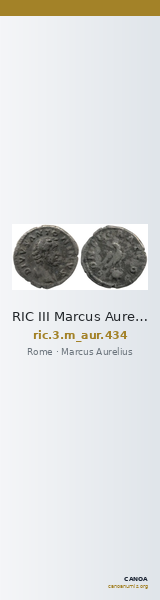 RIC III Marcus Aurelius 434 — CANOA