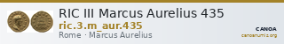 RIC III Marcus Aurelius 435 — CANOA