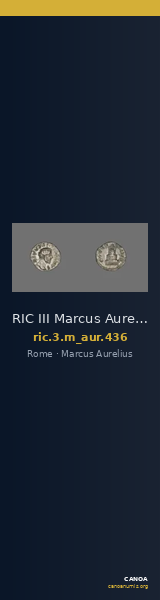 RIC III Marcus Aurelius 436 — CANOA