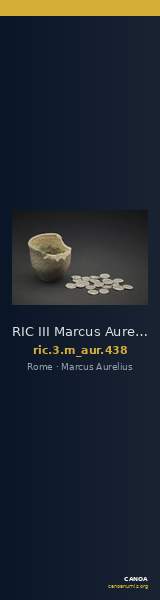RIC III Marcus Aurelius 438 — CANOA