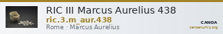 RIC III Marcus Aurelius 438 — CANOA