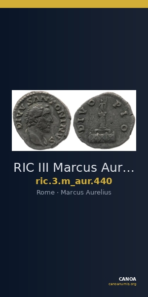 RIC III Marcus Aurelius 440 — CANOA