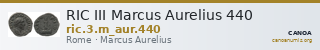 RIC III Marcus Aurelius 440 — CANOA