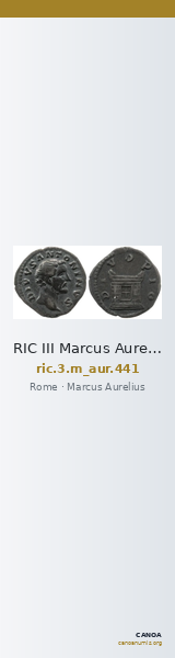 RIC III Marcus Aurelius 441 — CANOA
