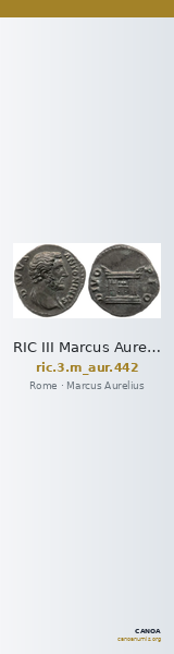 RIC III Marcus Aurelius 442 — CANOA