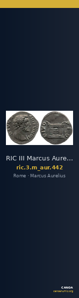 RIC III Marcus Aurelius 442 — CANOA