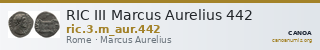 RIC III Marcus Aurelius 442 — CANOA