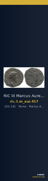 RIC III Marcus Aurelius 457 — CANOA