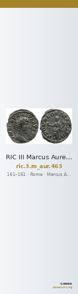 RIC III Marcus Aurelius 463 — CANOA
