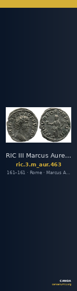 RIC III Marcus Aurelius 463 — CANOA