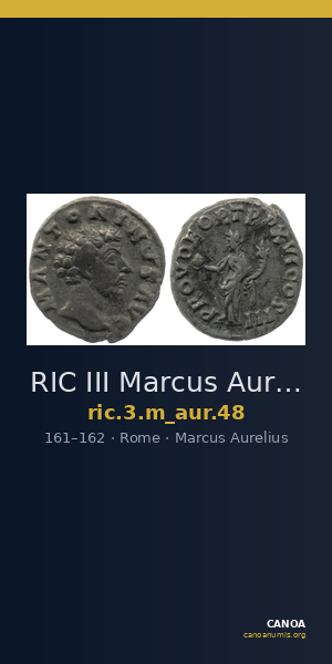 RIC III Marcus Aurelius 48 — CANOA