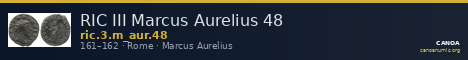 RIC III Marcus Aurelius 48 — CANOA