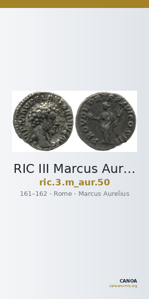 RIC III Marcus Aurelius 50 — CANOA