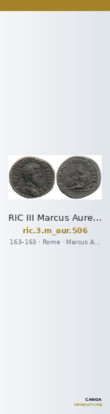 RIC III Marcus Aurelius 506 — CANOA