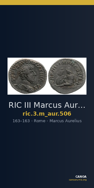 RIC III Marcus Aurelius 506 — CANOA