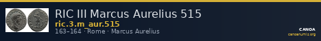 RIC III Marcus Aurelius 515 — CANOA