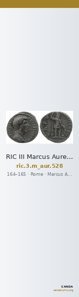 RIC III Marcus Aurelius 528 — CANOA