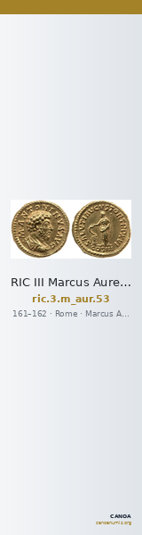 RIC III Marcus Aurelius 53 — CANOA